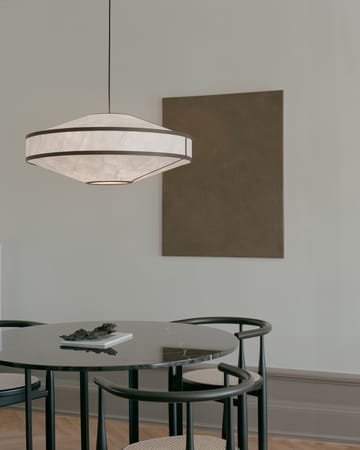 Kite pendant lamp Ø75 cm - White-black - New Works