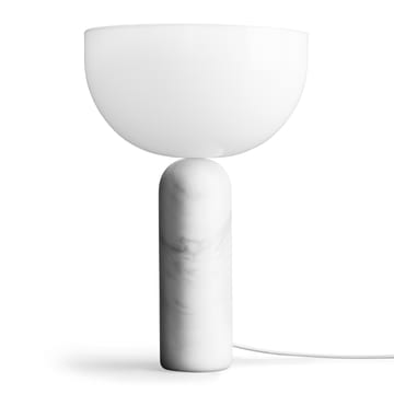 Kizu bordslampa large 45 cm - White marble - New Works