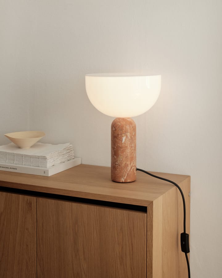 Kizu bordslampa small 35 cm, Breccia Pernice New Works