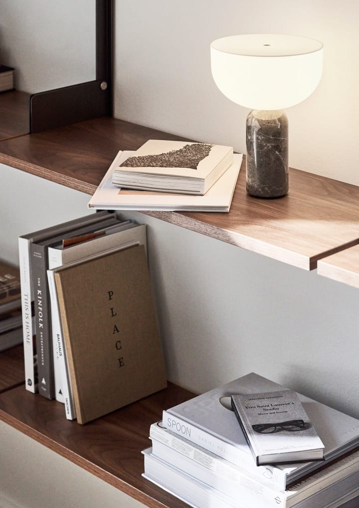 Kizu portable table lamp, Gris du marais New Works