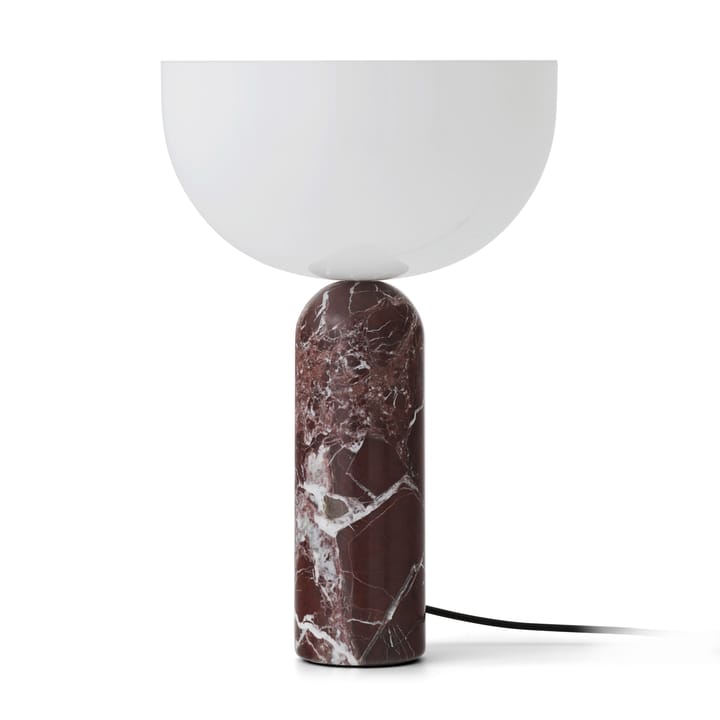Kizu table lamp large, Rosso Levanto New Works