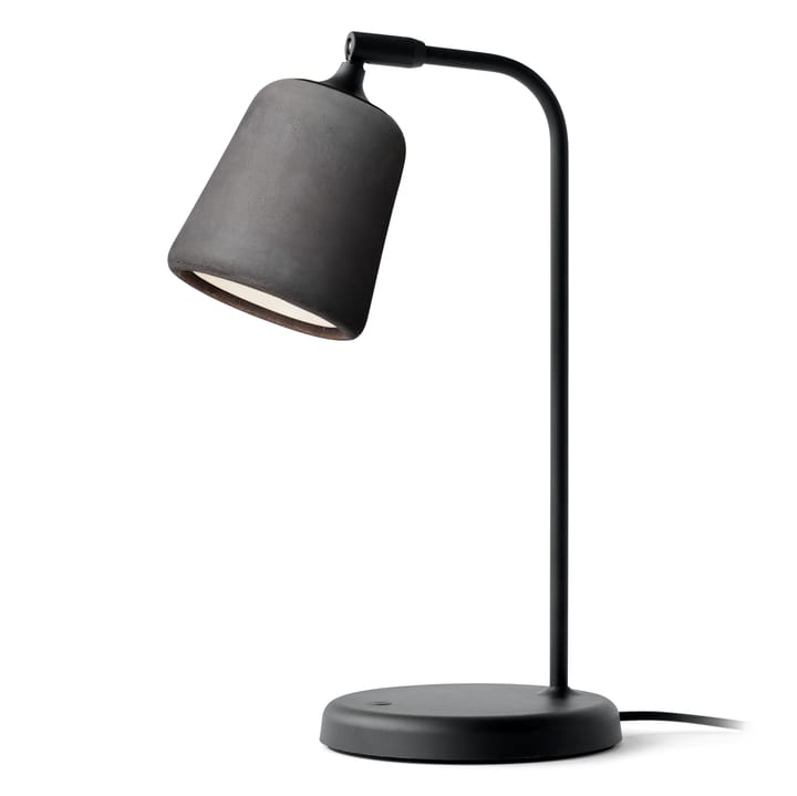 Material bordslampa, Dark grey concrete New Works