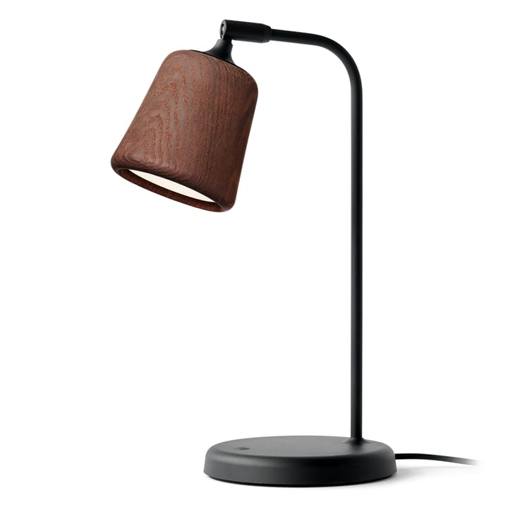 Material bordslampa, Smoked oak New Works