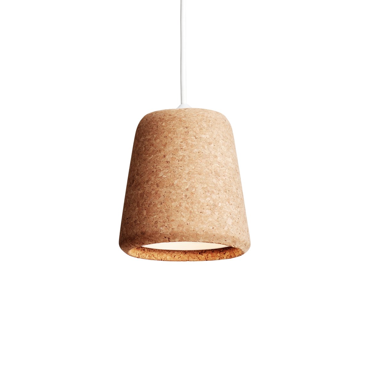 New Works Material pendant lamp Natural cork