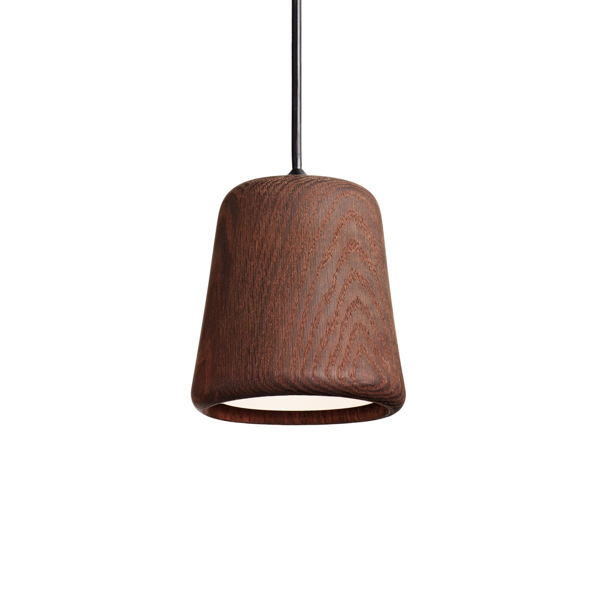 New Works Material pendant lamp Smoked oak