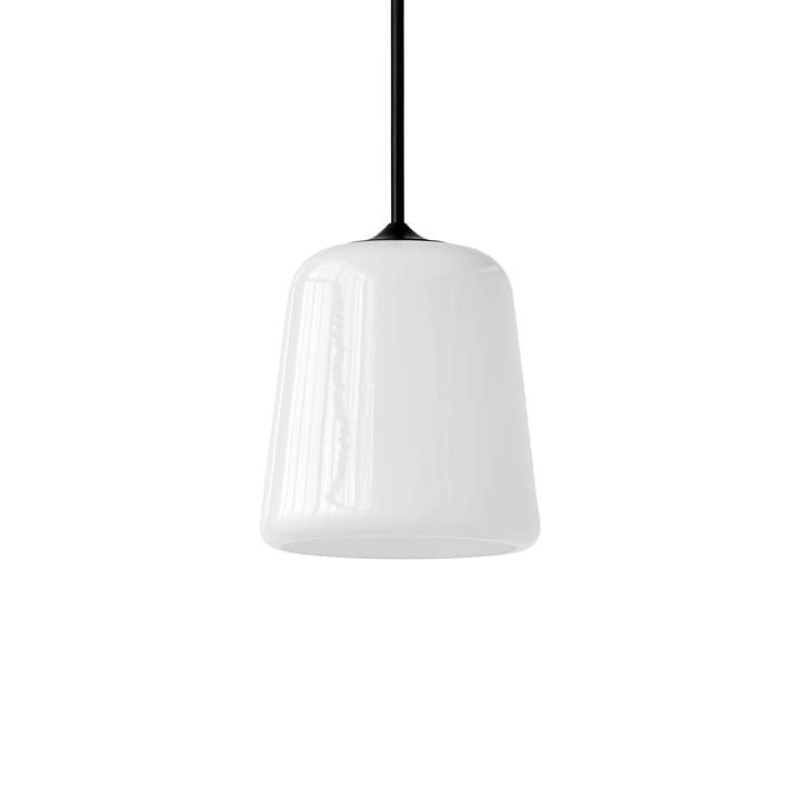Material pendant lamp, White opal glass New Works