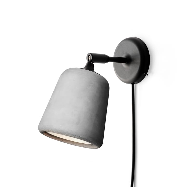 Material wall lamp, Light grey concrete New Works