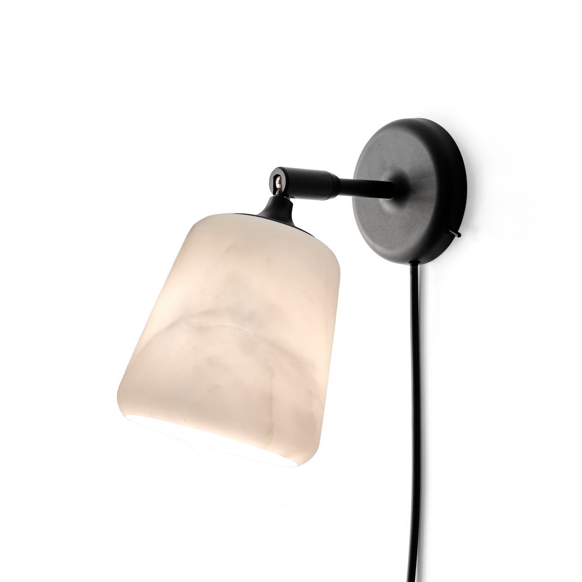 New Works Material wall lamp The black sheep