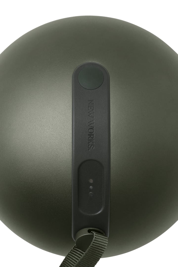 Sphere portable lampa, Deep green New Works