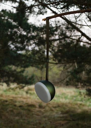 Sphere portable lampa - Deep green - New Works