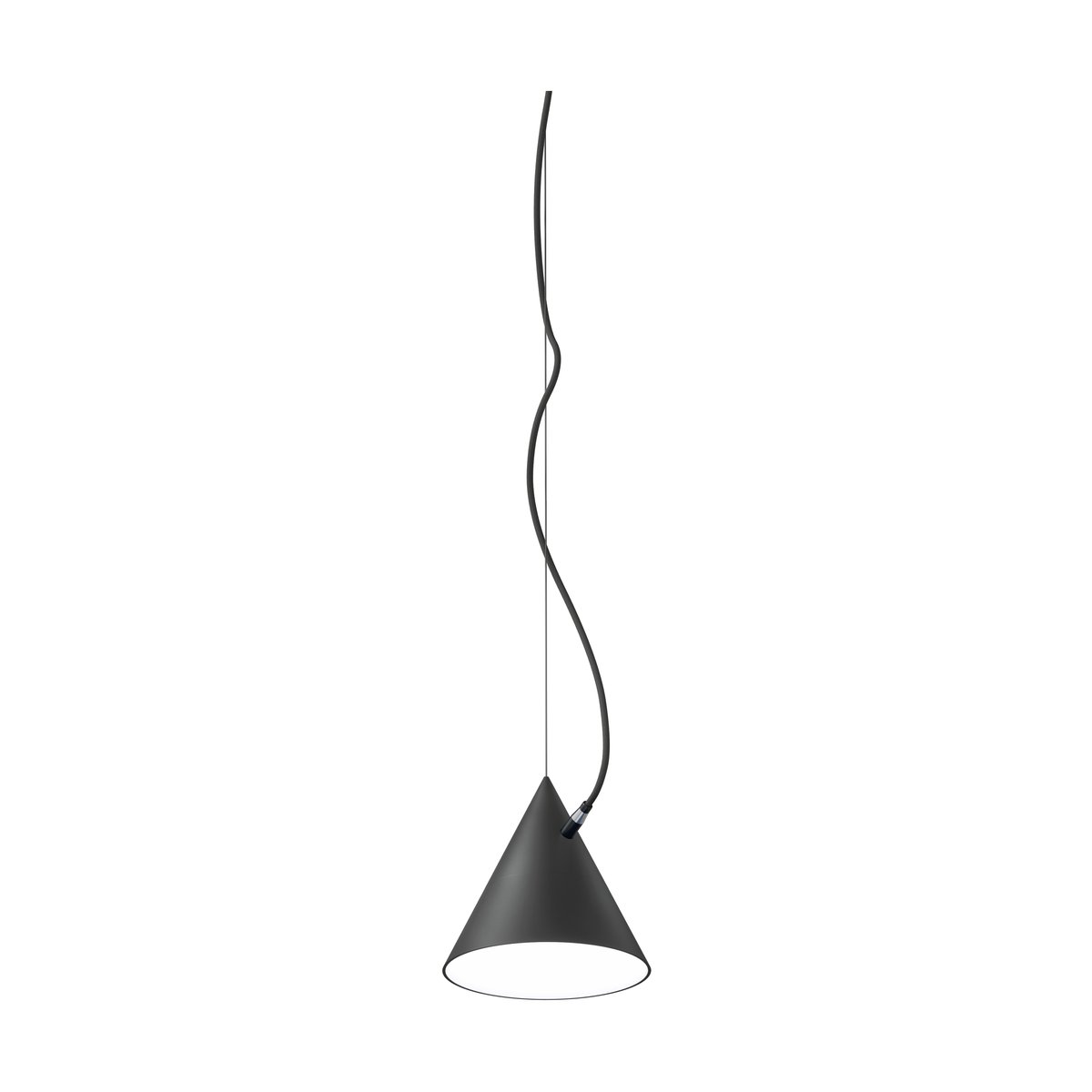 Noon Castor pendant 20 cm Black-black-black