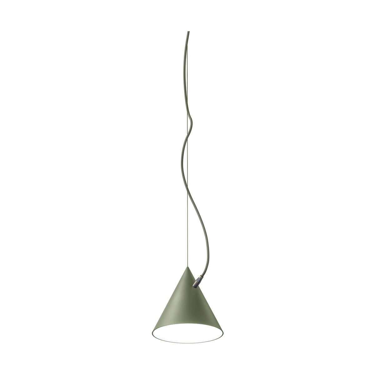 Noon Castor pendant 20 cm Military green-green-brass