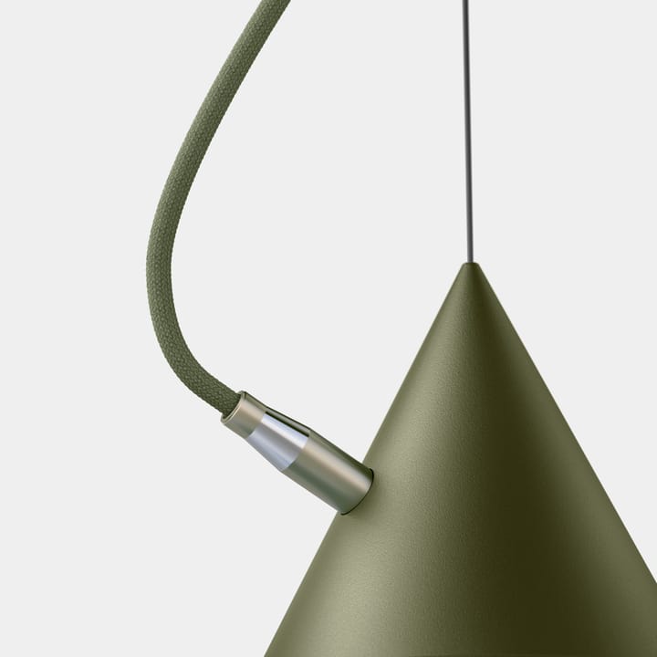 Castor pendant 20 cm, Military green-green-brass Noon