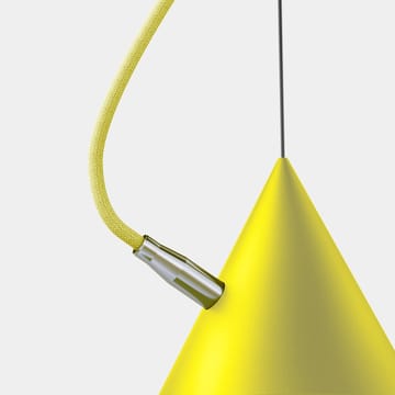 Castor pendant 20 cm - Yellow-light yellow-silver - Noon