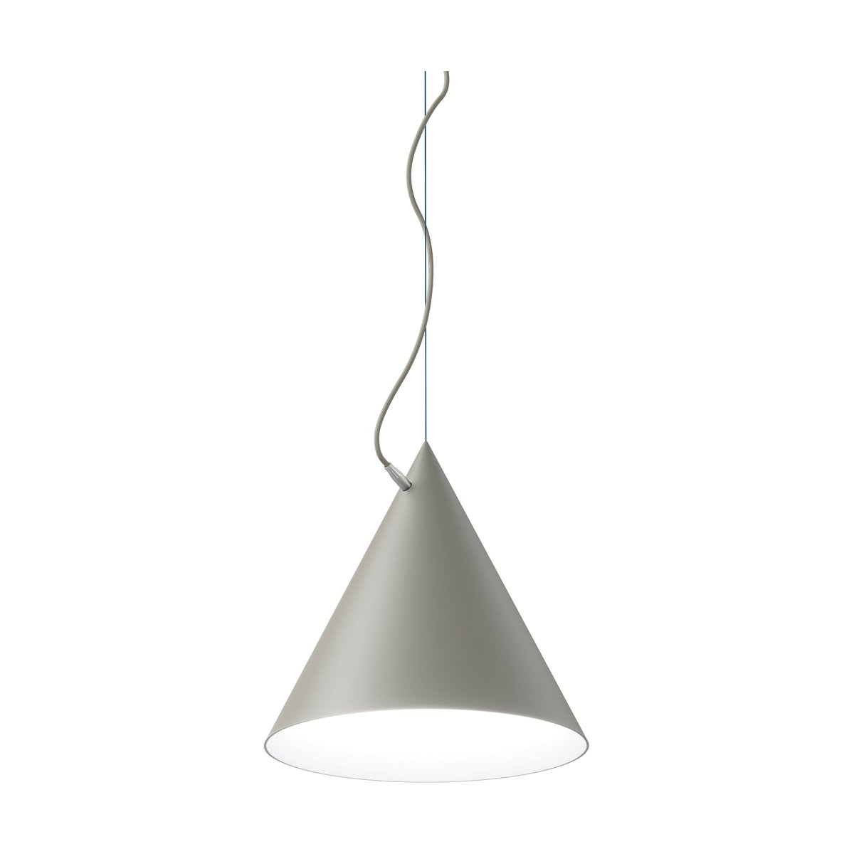 Noon Castor pendant 40 cm Gray-light gray-silver