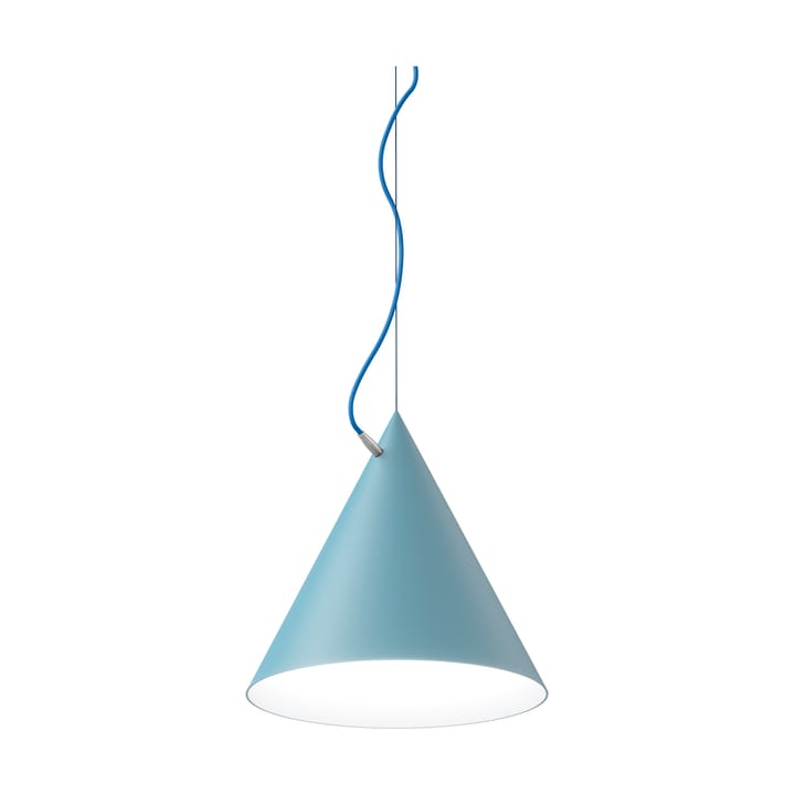 Castor pendant 40 cm, Pastel blue-light blue-silver Noon