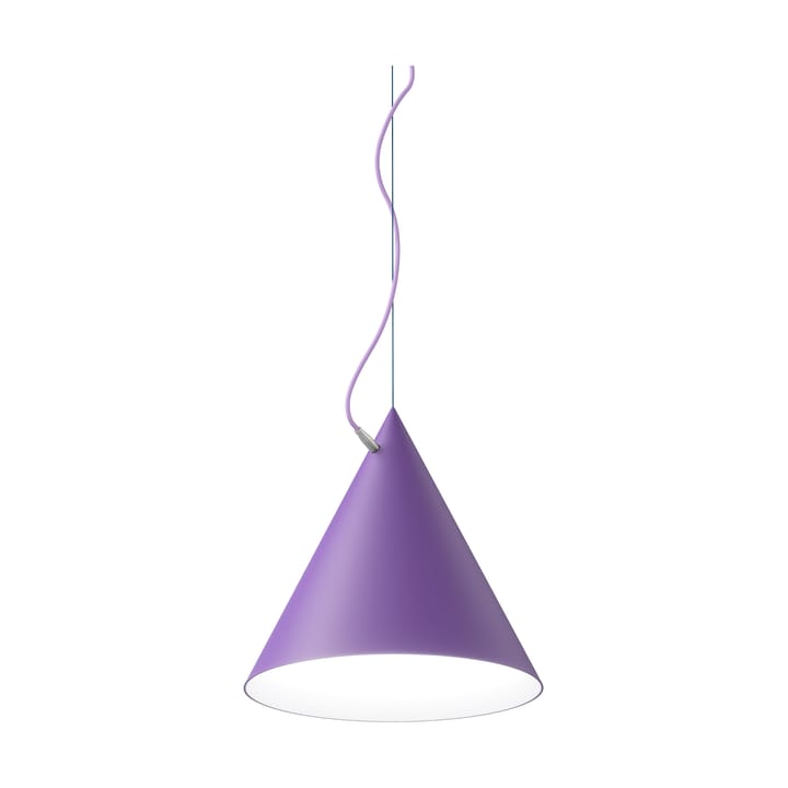 Castor pendant 40 cm, Purple-purple-silver Noon