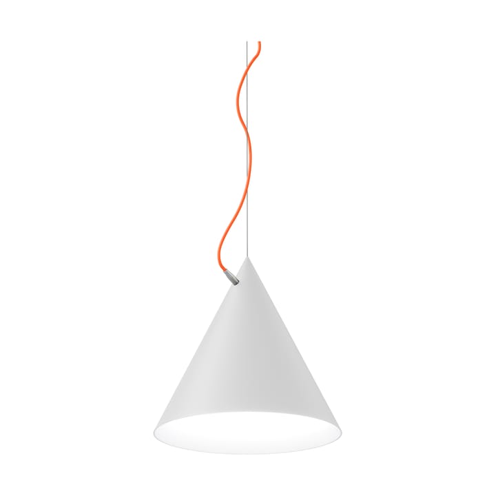 Castor pendant 40 cm, White-orange-silver Noon