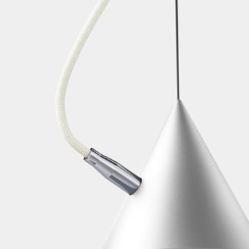 Castor pendant 40 cm - White-white-silver - Noon