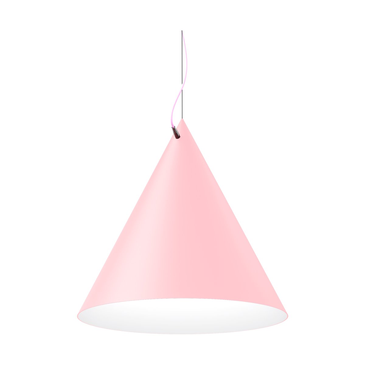 Noon Castor pendant 60 cm Pink-pink-silver