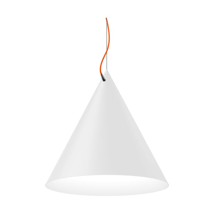 Castor pendant 60 cm, White-orange-silver Noon