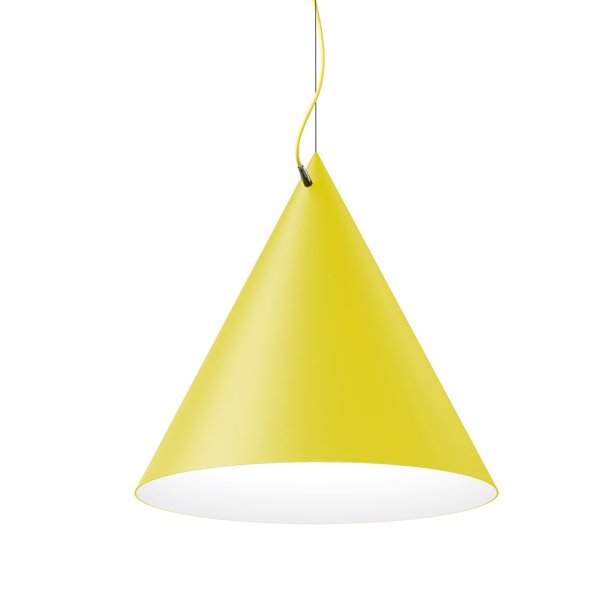 Noon Castor pendant 60 cm Yellow-light yellow-silver