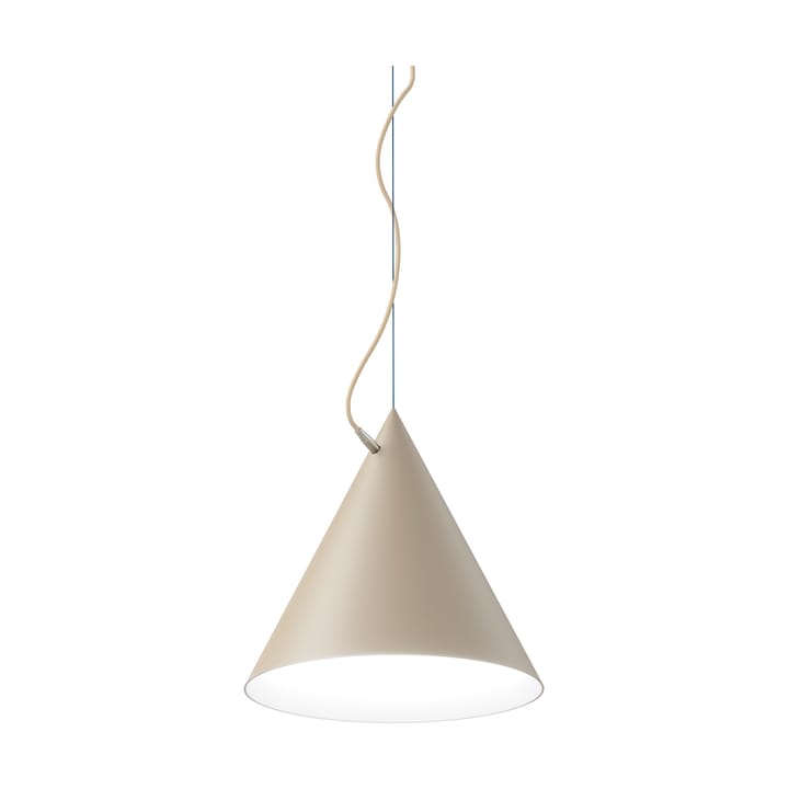 Castor pendel 40 cm, Beige-ljusbeige-silver Noon