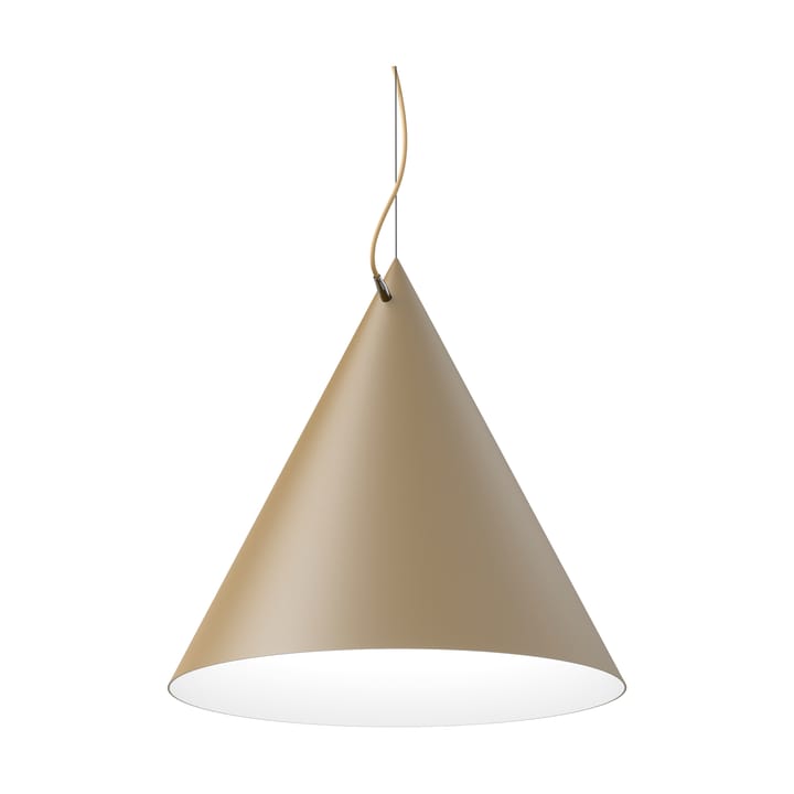 Castor Pendelleuchte 60 cm, Beige-hellbeige-silber Noon