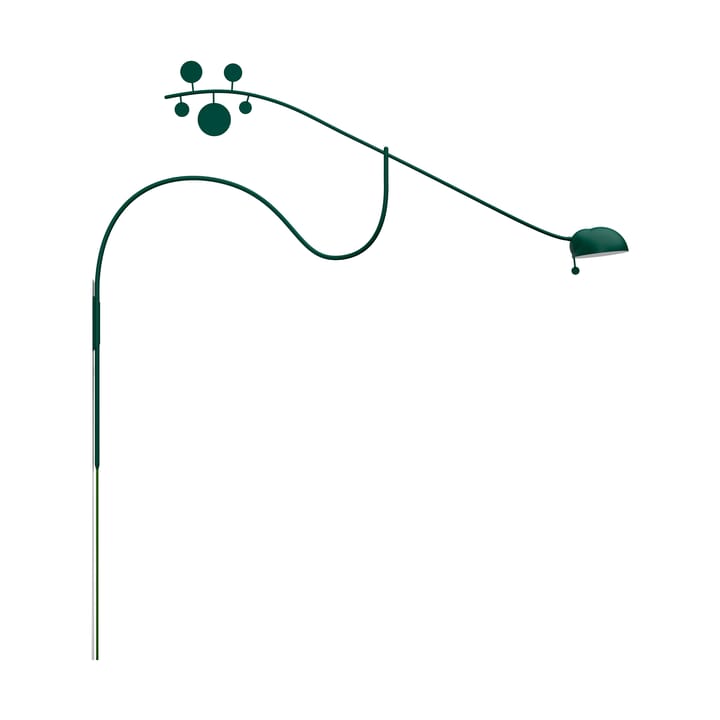 Juno vägglampa, British racing green-mörkgrön Noon