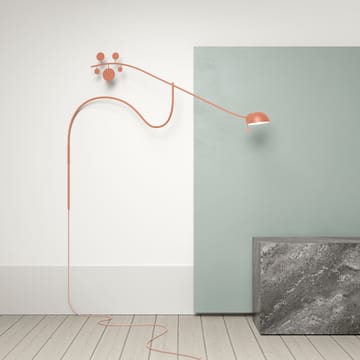 Juno wall lamp - Apricot-apricot - Noon