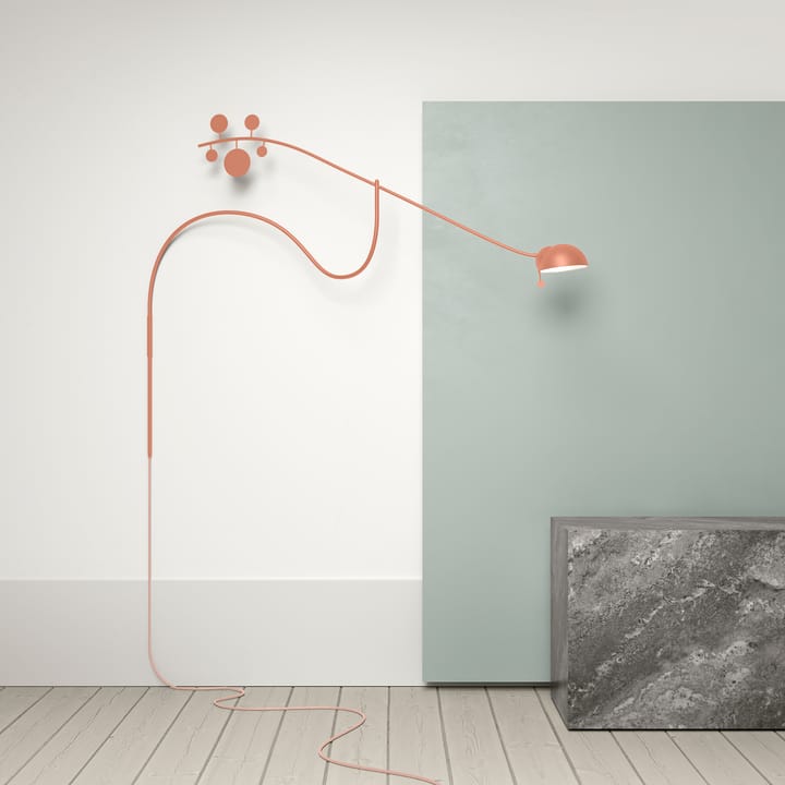 Juno wall lamp, Apricot-apricot Noon