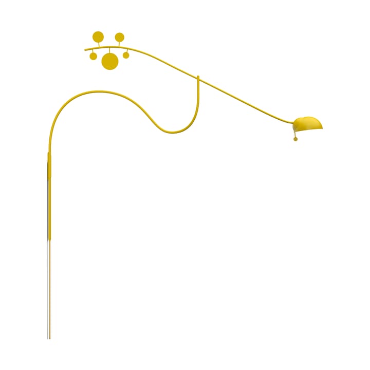 Juno wall lamp, Golden yellow-sulfur yellow Noon