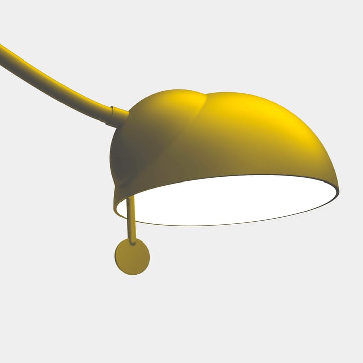 Juno wall lamp, Golden yellow-sulfur yellow Noon