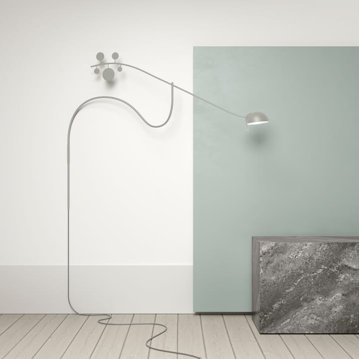 Juno wall lamp, Gray-light gray Noon