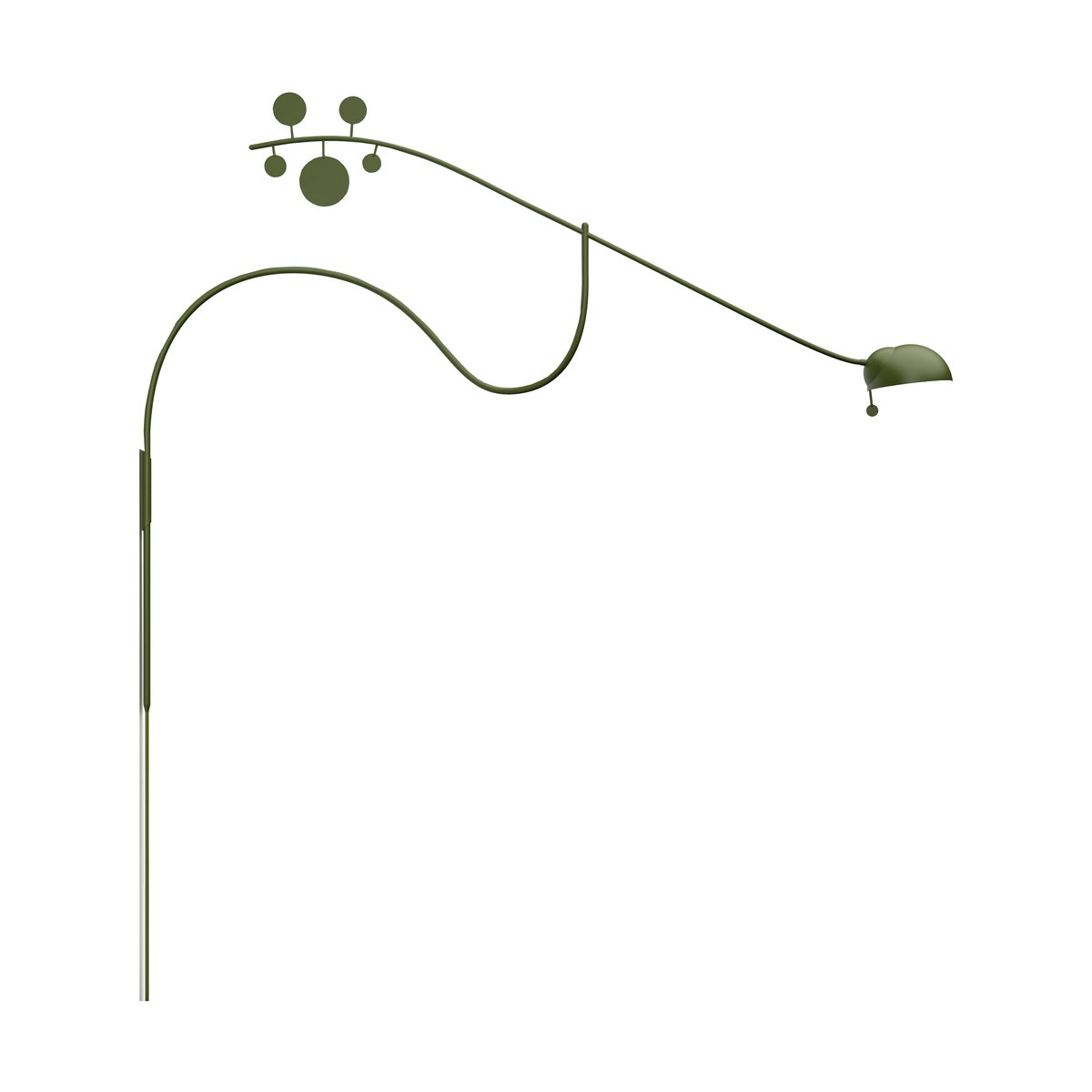 Noon Juno wall lamp Military green-green