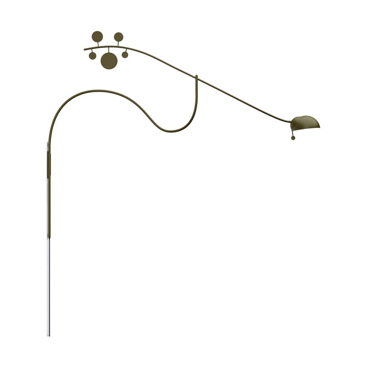 Juno wall lamp, Olive gray-dark gray Noon