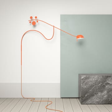 Juno wall lamp - Orange-orange - Noon