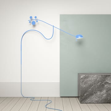 Juno wall lamp - Pastel blue-light blue - Noon