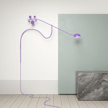 Juno wall lamp - Purple-purple - Noon