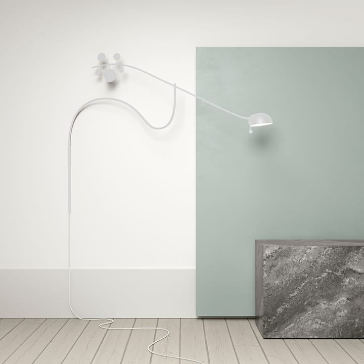 Juno wall lamp, White-white Noon