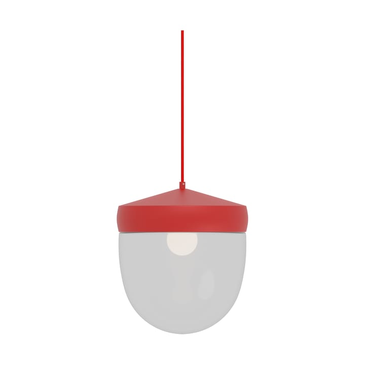 Pan pendant clear 30 cm, Red-red Noon