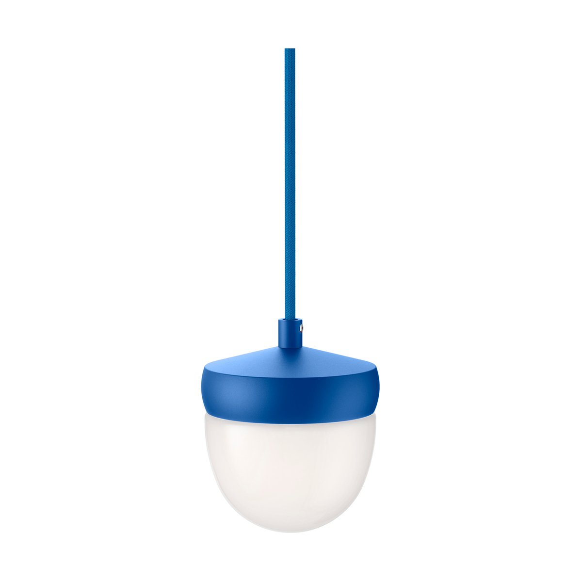 Noon Pan pendant frosted 10 cm Blue-blue