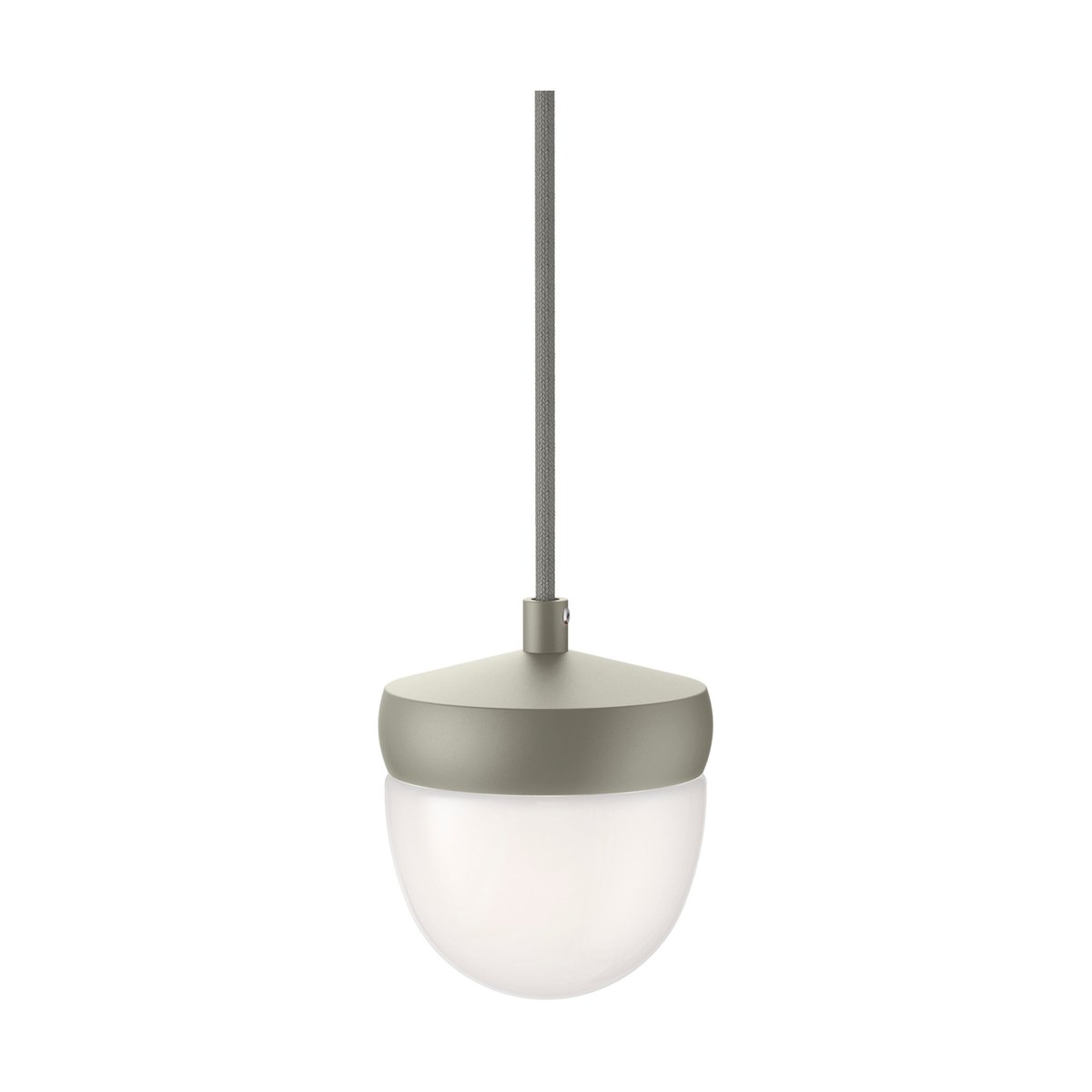 Noon Pan pendant frosted 10 cm Gray-light gray