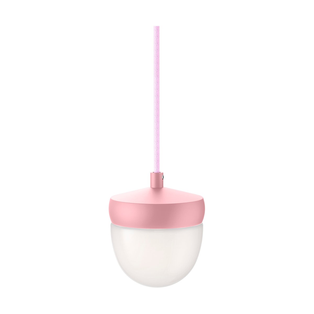 Noon Pan pendant frosted 10 cm Pink-pink