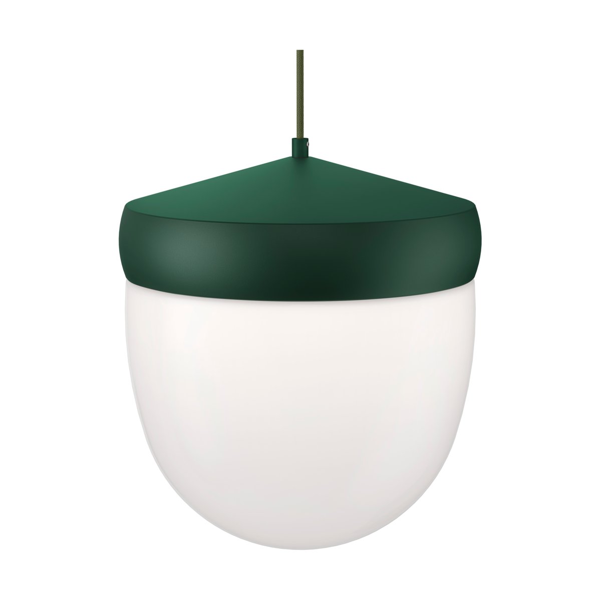 Noon Pan pendant frosted 30 cm British racing green - dark green