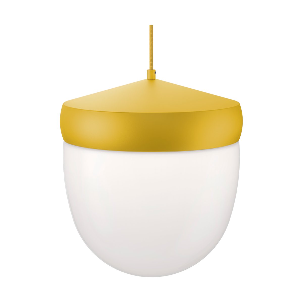 Noon Pan pendant frosted 30 cm Gold yellow-sulfur yellow