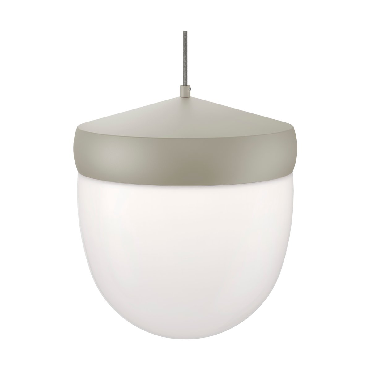 Noon Pan pendant frosted 30 cm Gray-light gray