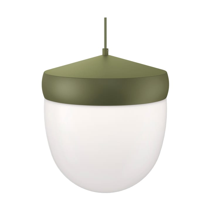 Pan pendant frosted 30 cm, Military green-green Noon