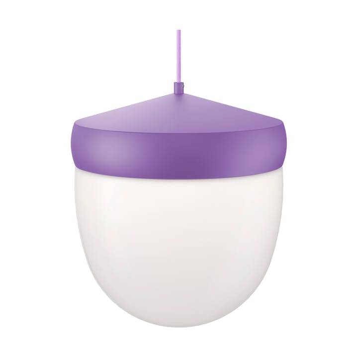 Pan pendant frosted 30 cm, Purple-purple Noon