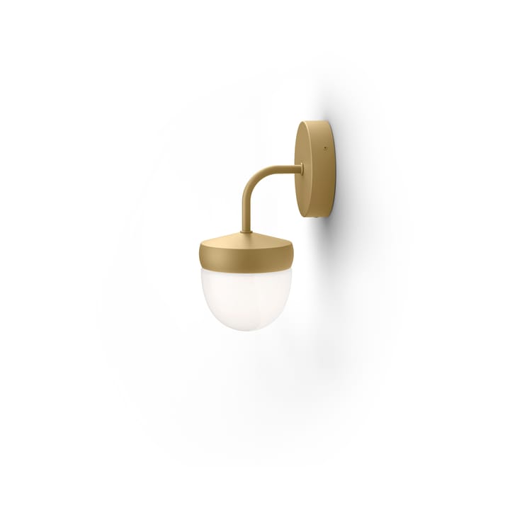 Pan vägglampa frostad 10 cm, Beige Noon